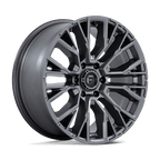 Fuel 1Pc D848 Rebar 20X9 +20 Matte Gunmetal