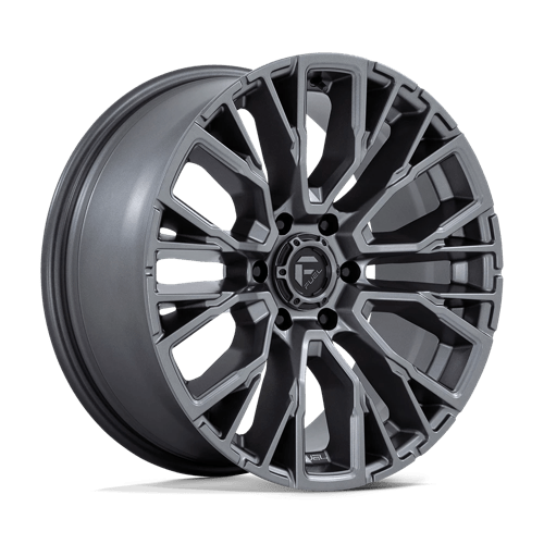 Fuel 1Pc D848 Rebar 20X9 +20 Matte Gunmetal