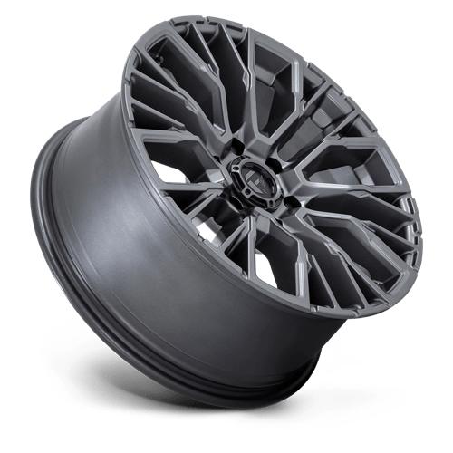 Fuel 1Pc D848 Rebar 20X9 +20 Matte Gunmetal