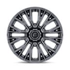 Fuel 1Pc D848 Rebar 20X9 +20 Matte Gunmetal