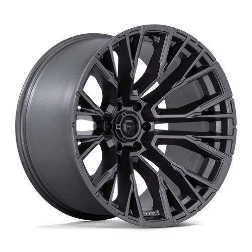Fuel 1Pc D848 Rebar 22X12 -44 Matte Gunmetal