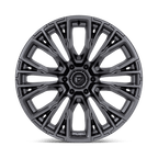 Fuel 1Pc D848 Rebar 22X12 -44 Matte Gunmetal