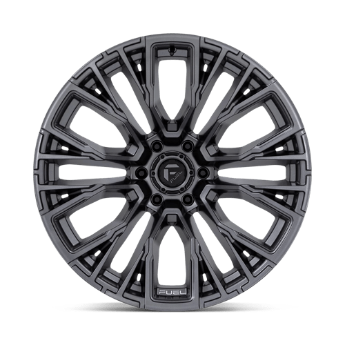 Fuel 1Pc D848 Rebar 22X12 -44 Matte Gunmetal
