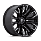 Fuel 1Pc D849 Rebar 20X9 +20 Gloss Black Milled