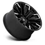 Fuel 1Pc D849 Rebar 20X10 -18 Gloss Black Milled