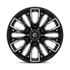 Fuel 1Pc D849 Rebar 20X9 +1 Gloss Black Milled