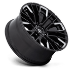 Fuel 1Pc D849 Rebar 20X9 +1 Gloss Black Milled