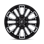 Fuel 1Pc D849 Rebar 20X9 +1 Gloss Black Milled