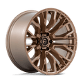 Fuel 1Pc D850 Rebar 17X9 +1 Platinum Bronze Milled