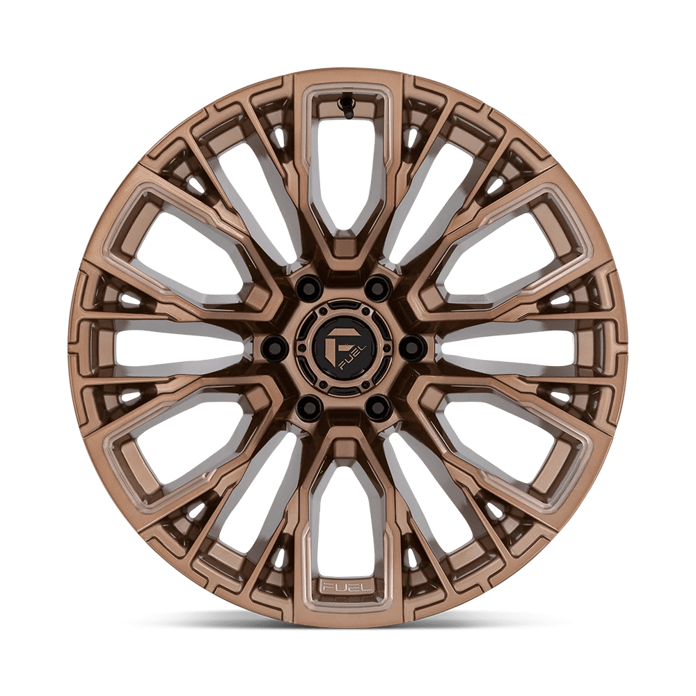 Fuel 1Pc D850 Rebar 22X9.5 +0 Platinum Bronze Milled