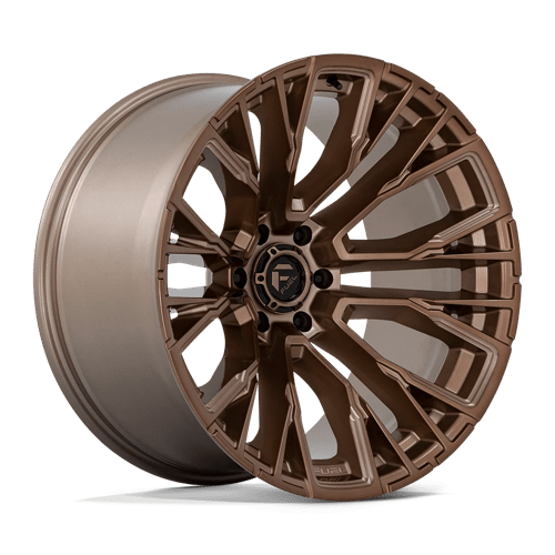 Fuel 1Pc D850 Rebar 22X12 -44 Platinum Bronze Milled