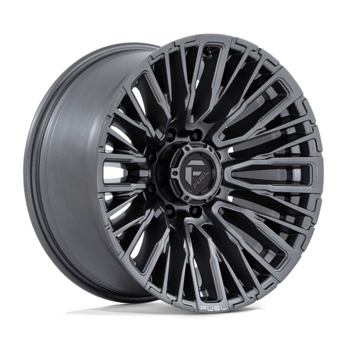 Fuel 1Pc D848 Rebar 20X10 -18 Matte Gunmetal