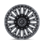 Fuel 1Pc D848 Rebar 20X10 -18 Matte Gunmetal