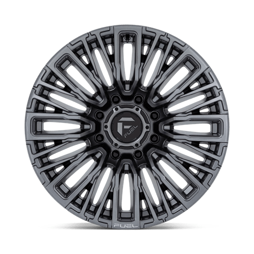 Fuel 1Pc D848 Rebar 20X10 -18 Matte Gunmetal
