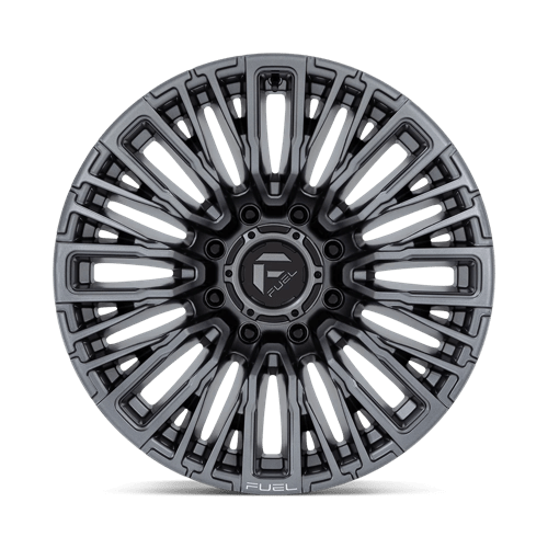 Fuel 1Pc D848 Rebar 20X10 -18 Matte Gunmetal