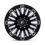 Fuel 1Pc D849 Rebar 20X10 -18 Gloss Black Milled