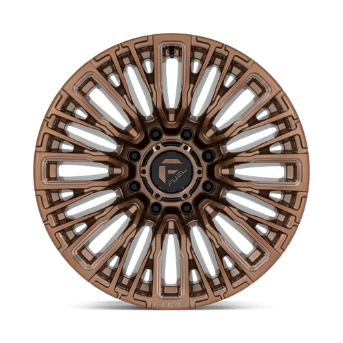 Fuel 1Pc D850 Rebar 20X10 -18 Platinum Bronze Milled