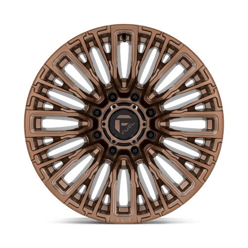 Fuel 1Pc D850 Rebar 20X10 -18 Platinum Bronze Milled