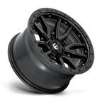 Fuel 1Pc D679 Rebel 17X9 +1 Matte Black