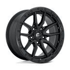 Fuel 1Pc D679 Rebel 20X9 +1 Matte Black