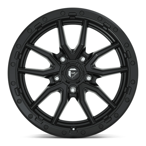 Fuel 1Pc D679 Rebel 20X9 +1 Matte Black
