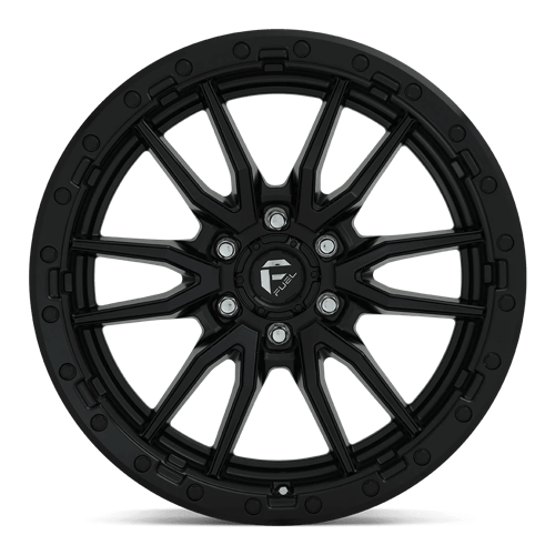 Fuel 1Pc D679 Rebel 20X9 +1 Matte Black