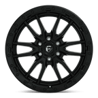 Fuel 1Pc D679 Rebel 20X9 +20 Matte Black