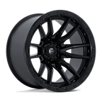Fuel 1Pc D679 Rebel 22X12 -44 Matte Black