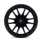 Fuel 1Pc D679 Rebel 22X12 -44 Matte Black