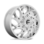 Fuel 1Pc D740 Runner 20X8.25 +105 Chrome