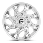 Fuel 1Pc D740 Runner 20X8.25 +105 Chrome