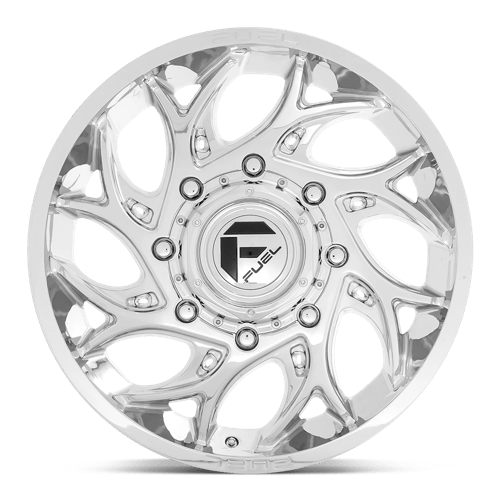 Fuel 1Pc D740 Runner 20X8.25 +105 Chrome