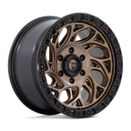 Fuel 1Pc D841 Runner Or 18X9 -12 Bronze W/ Black Ring