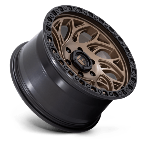 Fuel 1Pc D841 Runner Or 20X9 +20 Bronze W/ Black Ring