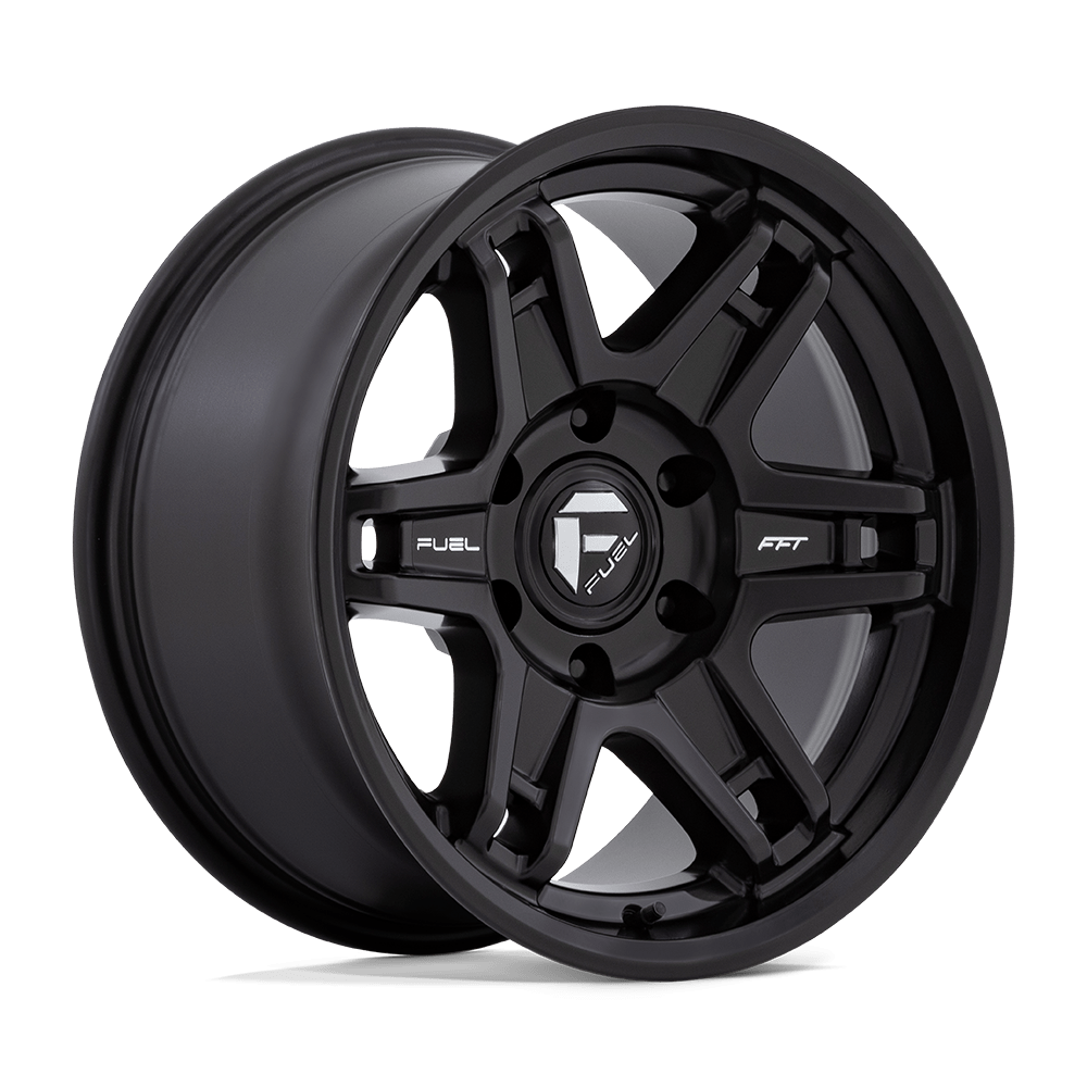 Fuel 1Pc D836 Slayer 17X8.5 -15 Matte Black