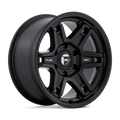Fuel 1Pc D836 Slayer 17X8.5 +1 Matte Black