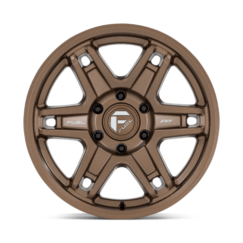 Fuel 1Pc D837 Slayer 18X8.5 -15 Matte Bronze