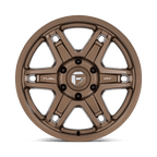 Fuel 1Pc D837 Slayer 17X8.5 +1 Matte Bronze