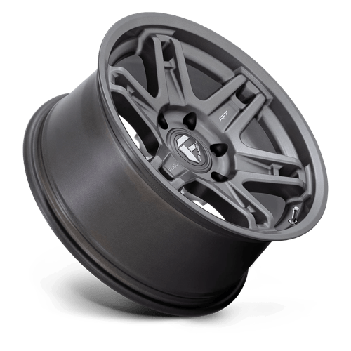 Fuel 1Pc D838 Slayer 17X8.5 -15 Matte Gunmetal