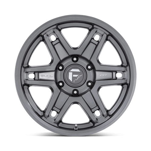 Fuel 1Pc D838 Slayer 17X8.5 +1 Matte Gunmetal