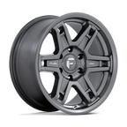 Fuel 1Pc D838 Slayer 18X8.5 +1 Matte Gunmetal