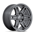 Fuel 1Pc D838 Slayer 18X8.5 +1 Matte Gunmetal