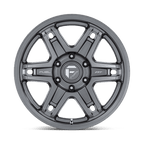 Fuel 1Pc D838 Slayer 18X8.5 +1 Matte Gunmetal