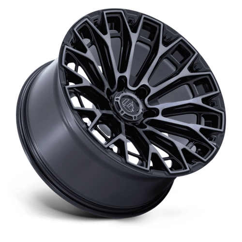 Fuel 1Pc Fc882 Trax 20X9 +20 Gloss Black Machined Face Dtcc