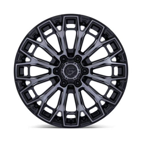 Fuel 1Pc Fc882 Trax 20X9 +20 Gloss Black Machined Face Dtcc