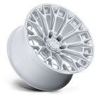 Fuel 1Pc Fc882 Trax 17X9 +20 Gloss Silver W/ Machined Face
