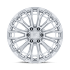 Fuel 1Pc Fc882 Trax 20X9 +20 Gloss Silver W/ Machined Face