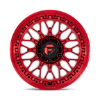 Fuel 1Pc D758 Trigger 17X9 -12 Candy Red