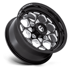 Fuel Utv Fv400 Scepter Utv 15X7 +10 Gloss Black Milled