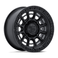 Fuel Utv Fv832 Cycle Utv 15X7 +38 Matte Black W/ Gloss Black Lip